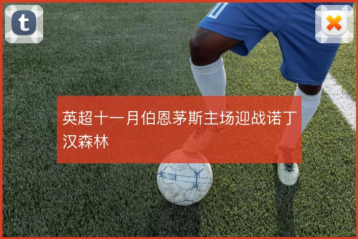 英超十一月伯恩茅斯主场迎战诺丁汉森林